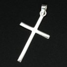 Silver-pendant-cross-25x13x1mm