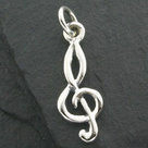 Silver-pendant-g-cleff-22x8x15mm