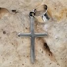 Silver-pendant-cross-25x12x1mm