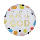 Magneet-glas-rond-child-of-God