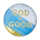 Magneet-glas-rond-God-is-good
