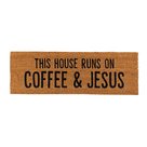 Deurmat-this-house-runs-on-coffee-&amp;-Jesus