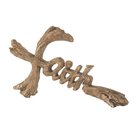 Sculpture-resin-Faith-driftwood-style