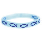 Bracelet-rubber-fish-blue