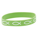 Armband-siliconen-vis-groen