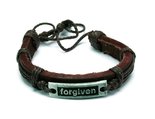 Armband-Forgiven-leer-verstelbaar
