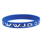 Bracelet-silicon-WWJD-dove-blue