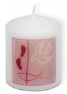 Christening-candle-dove-6cm-pink