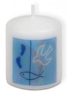 Christening-candle-dove-6cm-blue