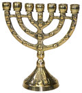 Menorah-11cm-goudkleur