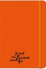 Schrijfboekje-geschenk-van-God-oranje
