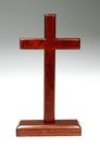 Cross-on-base-mahogany-20cm