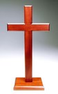 Cross-on-base-mahogany-40cm