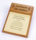 Memo-holder-God-houdt-Zijn-beloften