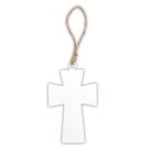 Hanging-Cross-Enamel-wall-cross-white-101-cm