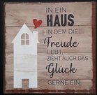 Magnet-7x7cm-In-ein-Haus-in-dem-die-Freude-lebt