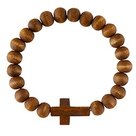Houten-armband-kruis-donkerbruin