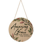 Round-wall-plaque-Amazing-Grace