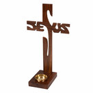 Kaars-waxinelicht-houder-Jesus-30cm
