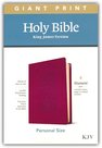 KJV-Giant-print-bible-personal-ed.Red-imit.-Leather