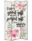 Wandbord-Every-perfect-gift-is-from-above