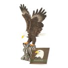 Figurine-Eagle-on-stone-1524cm