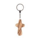 Keyring-olivewood-cross