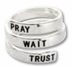 Verstelbare-ring-pray-wait-trust
