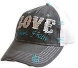 Baseball-cap-women-love-never-fails
