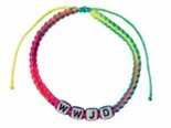 Armband-blokjes-WWJD-koord-regenboog