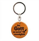 Sleutelhanger-hout-rond--Bei-Gott-ist-nichts-unmöglich