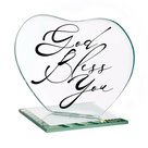 Deko-Glass-plaque-Heart-God-bless-you