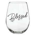 Wine-longdrink-glass-Blessed