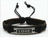 Bracelet-leather-Love