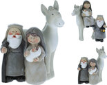 Krippenstallfiguren-Heilige-Familie-mit-Esel