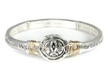 Armband-stretch-vis-zilver-For-God-so-loved