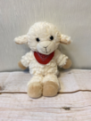 Plush-sheep-with-red-scarf-28cm