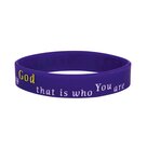 Armband-siliconen--God-is-a-Waymaker-paars