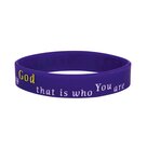 Bracelet-silicon--God-is-a-Waymaker-purple