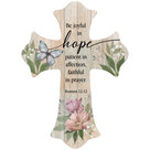 Wandkruis-hout-Be-joyful-in-hope