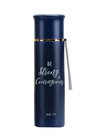 Thermosflasche-Be-still-Schwarz