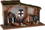 Krippenstall-mit-7-Figuren