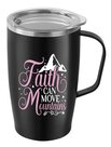 Reise-Tasse-Faith-can-move-mountains-Schwarz