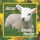 MDF-wandbord-22x22cm-Jezus-is-de-goede-Herder