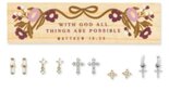 Oorbellen-set-in-grenen-geschenkdoos-With-God-all-things-possible