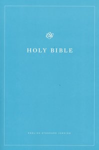 ESV economy bible blue paperback