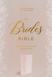 KJV wedding bible white leatherlook