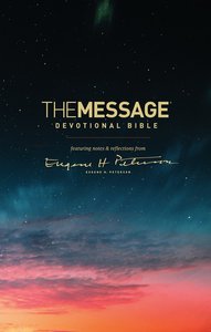 Message devotional bible multicolor hardcover