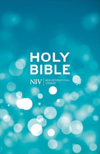 NIV popular bible blue hardcover
