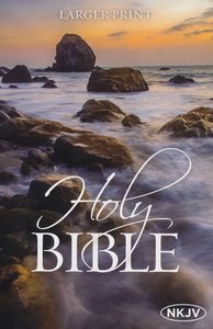 NKJV large print bible multicolor paperback